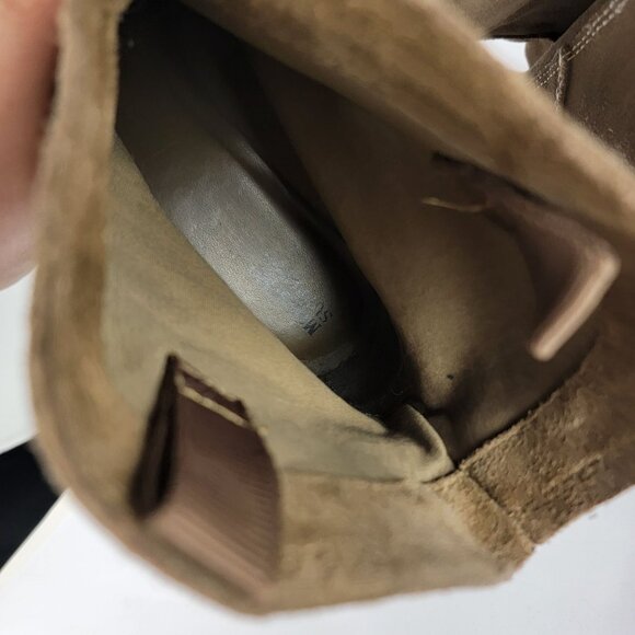 Mossimo Womens 10 Western Cowgirl‎ Bootie Leather Ankle Boots Casual Neutral - Picture 9 of 12